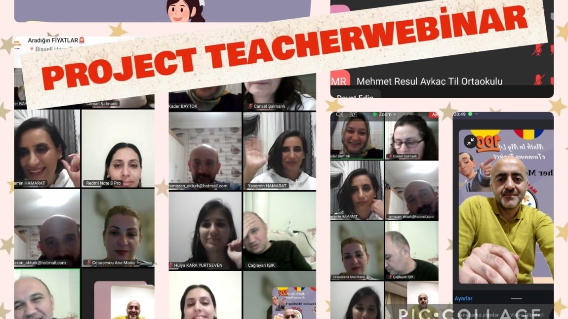 MATH IN MY LİFE E-twinning projemizin ilk webinarını bu gün gerçekleştirdik. Ve üyelerimiz ile projemizin yol haritası ve uygulama süreci konusunda fikir alış verişinde bulunduk.